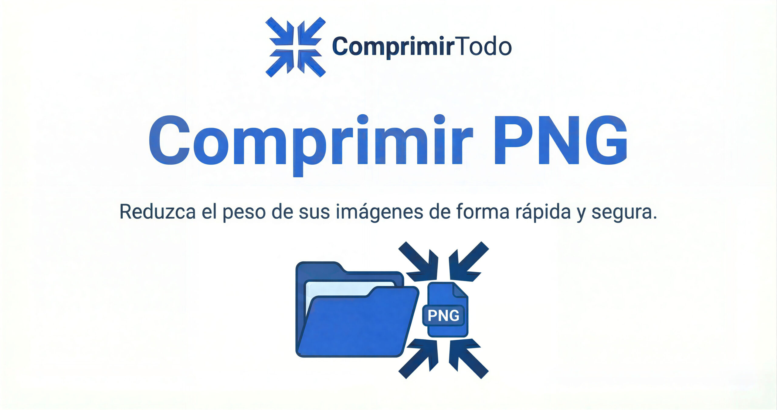 Comprimir PNG. Herramienta para reducir peso de archivos PNG transparentes de forma segura.